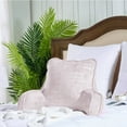 thumbnail image 5 of Home Soft Things DO-IT-YOURSELF Textured Velvet Bedrest Pillow - Softpink - 20" x 18" x 17", 5 of 8