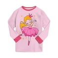 thumbnail image 5 of mgoYE Boys Pajamas Cotton Toddler Clothes Set Planet Dinosaur Long Sleeve Sleepwear 2 Piece Kids Pjs Size 2-7 Years|Pink 5-6 Years, 5 of 6