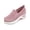 Pink, variant on Dlongli Women Slip On Walking Shoes Mesh Breathable Arch Support Casual Shoes Lightweight Comfort Sneakers for Ladies