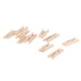 thumbnail image 1 of 100Pcs Wooden Clothes Pins Mini Exquisite Workmanship Clothespins for Hanging Clothes Making Crafts Gifts Home Decorations, 1 of 3