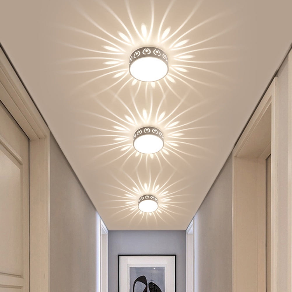 Kotyreds LED Ceiling Lamp Brightness Durable Indoor Lighting Entry Lights for Living Room