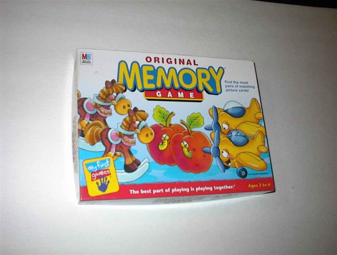 Milton Bradley Original Memory Game Cards