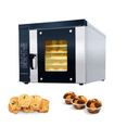thumbnail image 4 of Horno de convección para panadería, 5 bandejas, máquina industrial para hornear pan, horno de convección de encimera, horno eléctrico para pasteles y panadería, 4 of 5