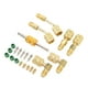 thumbnail image 1 of Kit de Adaptador R410A, Adaptador de Manguera Refrigerante 5/16 A 1/4/4 Pulgadas A Prueba de Óxido 22pcs para R410a mini acondicionador de aire dividido, 1 of 7