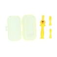 thumbnail image 2 of Cepillo de dientes de silicona para niños con dibujos animados, suave, para el cuidado bucal de niños de 6 a 12 meses, amarillo, 2 of 14