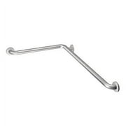 Moen Peened 24" L-Shaped Grab Bar