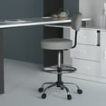 thumbnail image 2 of Boss Office Products Antimicrobial Vinyl Mid-Back Medical/Drafting Stool, Grey, 2 of 9
