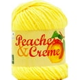 thumbnail image 3 of (3 pack) Peaches & Creme Solid 4 Medium Cotton Yarn, Sunshine 2.5oz/70.9g, 120 Yards, 3 of 5
