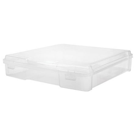 - IRIS Plastic Scrapbook Case for 12 x 12 Inch scrapbook paper, Clear Set of 6