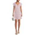 thumbnail image 2 of No Boundaries Juniors' Smocked Waist Dress, 2 of 5