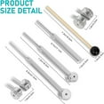 thumbnail image 4 of (128Hz, 256Hz, 512Hz)Tuning Fork Set, Tuning Forks with Reflex Hammer for Chakra/Healing/S2Xk2991, 4 of 6