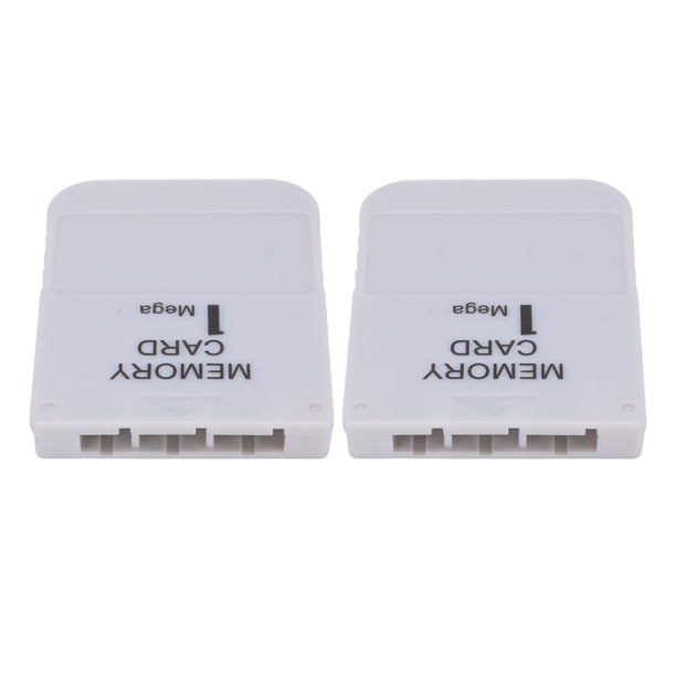 Tarjeta de Memoria de 1 Mega, Almacenamiento de 1 MB PARA JUEGOS DE PS1, LECTURA/ESCRITURA RÁPIDA, SEGURIDAD DE DATOS, LIVIANO Y COMPACTA, Compatible Con PS1, Consola de Juegos, 1