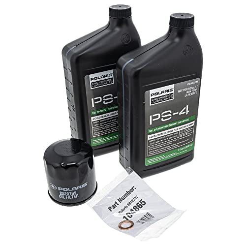 Polaris PS-4 Synthetic Oil Change Kit with Filter for 2000 Sportsman 500