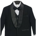 thumbnail image 3 of Baby Toddler & Boy Wedding Party Black Formal Tuxedo Suit sz: S,L,XL,2T-4T,5-18, 3 of 5