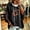 Black, variant on Oversized Football Sweatshirts for Women 3/4 Sleeve Hoodie Sweatshirts Trendy Fleece Graphic Hoodie Y2K Pullover Sweater Soft Game Day Mom Shirts Daily Travel Outfits, Beige L