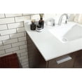 thumbnail image 4 of 36 inch bathroom vanity in Walnut with backsplash, 4 of 8