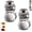 cat 2pc, variant on Funny Salt and Pepper Glass Bottle, Cute Cat & Dog Salt and Pepper Containers with Stainless Steel Lids, Transparent Glass Bottle Set for Kitchen Cooking, Table, Camp (cat 1pc)