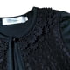 thumbnail image 4 of Gibobby Playera Térmica Para Niñas Cárdigan de princesa para niños, encaje para niñas, encogimiento de hombros, Tops pequeños, ropa para bebés, Bolero, Tops para niñas （Negro， 8-9 Años), 4 of 5