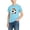 06-Light Blue, variant on Atogsazn Soccer Printed T-shirt for Boys Kids Casual Short Sleeve Crew Neck Casual Tees For Kids Sports Light Blue 12-13 Years Fashion