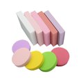 thumbnail image 1 of MasteelfCA 10PCS Professional Hand Carved Rubber Stamps Brick Carved Rubber Brick Round and Square Rubber Stamp Tool (Random Color), 1 of 7
