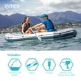 thumbnail image 4 of Intex Mariner 3, 3-Person Inflatable River/Lake Dinghy Boat & Oars Set, 4 of 12