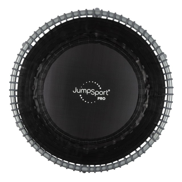 JumpSport 350 PRO Fitness Trampoline, Cardio Workout Equipment, 39", Graphite