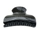 thumbnail image 2 of Clips de agarre de garra de pelo grande para para mujer, pinzas para el pelo, broche, herramientas de maquilje, negro Puntos negros Zulema Garra de pelo de cristal, 2 of 5