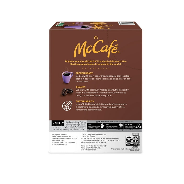 Instant® Compostable Coffee Pods, French Dark Roast, 30 pods