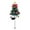 B, variant on Solar Christmas Tree Lights Outdoor Decorations, Waterproof Solar Powered Prelit Tree with Multicolor LED & Flashing Modes - Holiday Stakes for Garden Yard Patio Pathway Lawn Cemetery Grave Decor