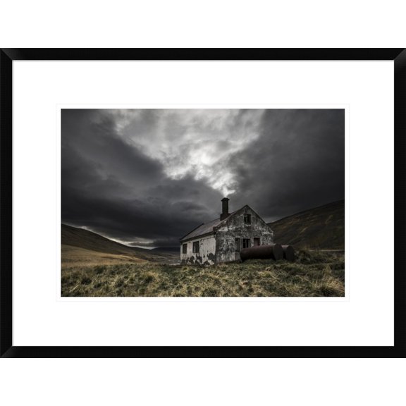 Global Gallery Bragi Ingibergsson 'Steam Of Time' Framed Wall Art