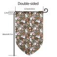 thumbnail image 7 of Wukai Rabbits on Floral Print Garden Flag 12.5x18 Inch Double Sided Sun-resistant Rain-resistant, Wrinkle-resistant Colorfast(Only Flag), 7 of 7
