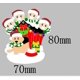 thumbnail image 2 of Familia de cuatro con perro árbol de Navidad colgante DIY nombre PVC árbol de Navidad colgante adorno de Navidad WD.WDQZL Hogar, 2 of 3