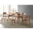 thumbnail image 5 of Modern Caramelized Bamboo Dining Bench - Currant by Greenington, 5 of 5
