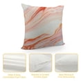 thumbnail image 4 of SHANXI Throw Pillow Covers Texture Pink Print Cushion Cover Soft Pillow Cases for Home Sofa Bed Chair Car Office Decorative 22x22in, 4 of 5