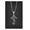 Silver, variant on Men's Antique Silver Tone Metal Cross Pendant Necklace