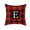 E, variant on KCEHTA Christmas Pillow Covers 18x18 inch Red and Black Buffalo Check Plaid Throw Pillow Covers Initial Pillow Covers Letter A Farmhouse Decorative Pillowcases for Couch Sofa Bed Home Decor