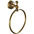 thumbnail image 1 of Lunfar Porte-Serviettes Rétro en Cuivre Massif, Minimal Klassic avec Revêtement Bronze, 1 of 5