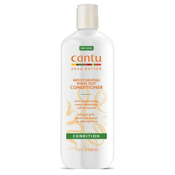 Cantu Shea Butter Conditioner Moisturizing Rinse Out 13.5oz (Pack of 3)
