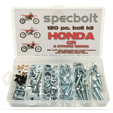 Honda CR80 CR85 CR125 CR250 CR500 (All Years) 120Pc Bolt (Best Pipe For Cr250)