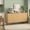 Natural, variant on Buffet Cabinet with Storage, 59" Fluted Sideboard with 4 Door,Adjustable Shelves & Legs, Wood Coffee Bar Cabinet for Kitchen,Living Room, Entryway(Walnut)