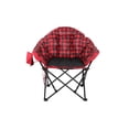thumbnail image 1 of Ozark Trail Padded Club Chair, Adults, Red/Black, 1 of 9