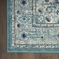 thumbnail image 5 of Nourison Passion Persian Turquoise Grey 2'2" x 10' Area Rug, (2x10), 5 of 8
