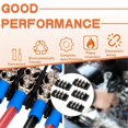 thumbnail image 5 of 2PCS 12 Circuits 12 Positions Terminal Block 20-30A 200-450V Dual Row Screw Terminals Strip, 5 of 5