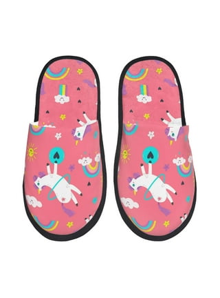 Unicorn house shoes walmart sale