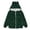 Dark Green, variant on Girls Cat Ear Hoodie Zip Up Jacket with Kangaroo Pockets Cute Casual Sweatshirt for Kids