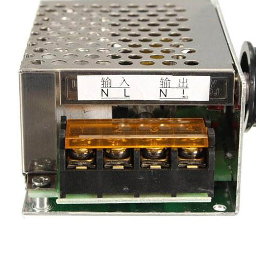 220V 4000W AC SCR Electric Voltage Regulator Dimmer Motor Speed Controller Power 