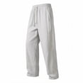 thumbnail image 2 of Frnrwgo Mens Mesh Quick Dry Pants Loose Fit Breathable Cooling Lightweight All-Match Casual Trousers for Summer Outdoor, 2 of 5