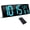 Ice Blue, variant on Large Digital Wall Clock with Remote Control, 16.5 Inch LED Display, Count Up & Down Timer, Adjustable Brightness, Plug-in  Clock with Day/Date/Temperature for , Gym, Classroom