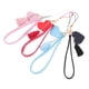 thumbnail image 5 of colgantes de borlas de corazón de cuero duraderos para hacer tú mismo en fundas de teléfono móvil., 5 of 8