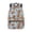 Capybara Picnic Pattern, variant on Red Yellow Paint Splatter School Backpack Girls BoysBack to School Bookbag